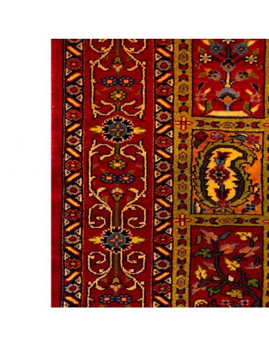 Khorasan Hand-woven Silk Carpet Rc-165 side view