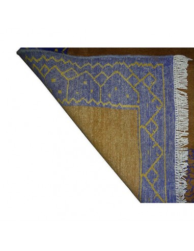 Zanjan Hand-woven Area Carpet Rc-166 back view