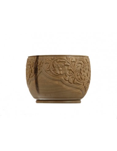 Persian Engraved Wooden Candy Bowl HC-404