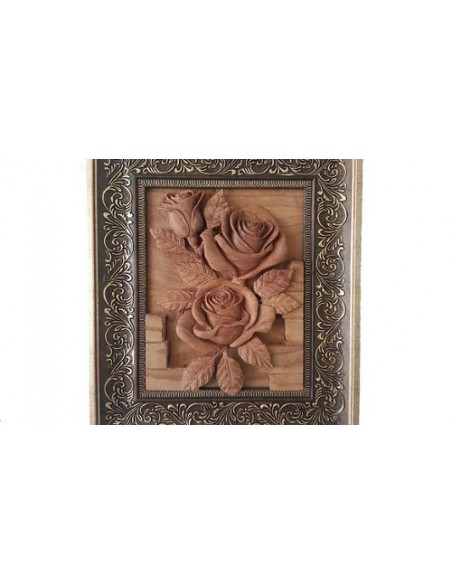 wooden tablou handicraft