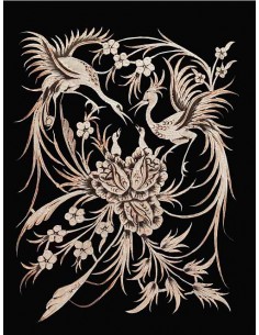 Unique Metal Engraving Wall Panel FV 2