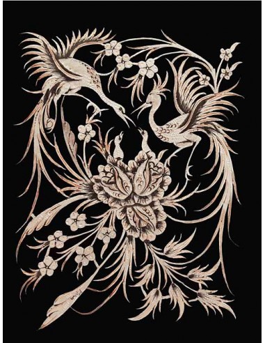 Unique Metal Engraving Wall Panel ZI