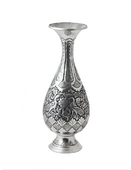 Persian Copper Hand Engraved Vase FV
