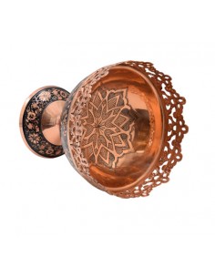 Handmade Copper Engraving Candy Bowl HC-684 FV 2