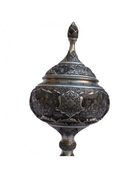 Hand Embossed Copper Candy bowl HC-660 FV