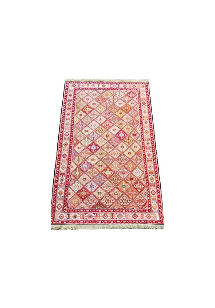 Sale of Tabriz Handmade 4'X6' Silk Kilim With Imaginary Design