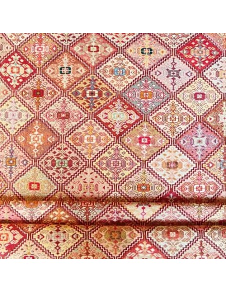 Tabriz Hand-woven Silk Kilim With Imaginary Design Rc-173 zoom in