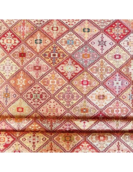 Tabriz Hand-woven Silk Kilim With Imaginary Design Rc-173 zoom in