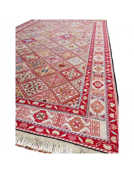 Tabriz Hand-woven Silk Kilim With Imaginary Design Rc-173 right view