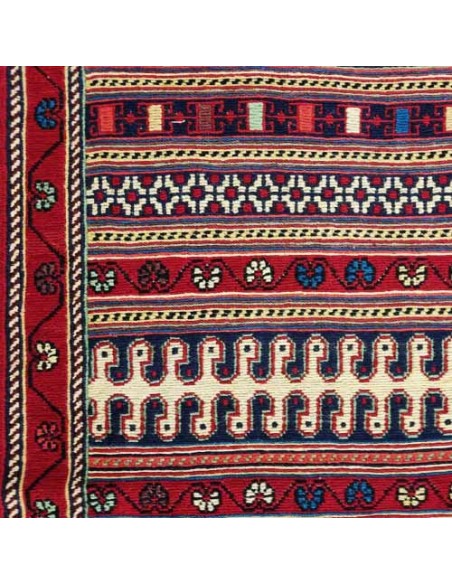 Tabriz Hand-woven Runner Kilim With Imaginary Design Rc-174 zoom in