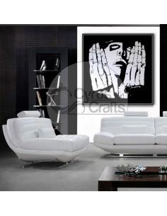 Decorative abstract painting "Ambiguous AG-72" Full View 2