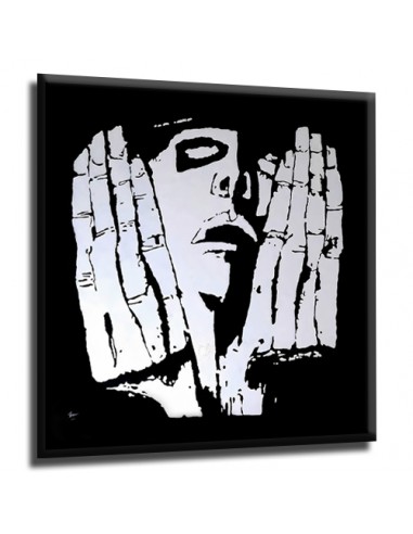 Decorative abstract painting "Ambiguous AG-72" Left Angle