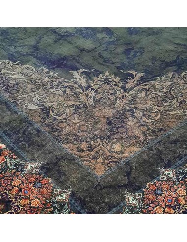 Ornamental Machine-woven Rug Rc-176 pattern details