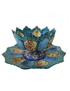 Hand Painted Classy Bowl & Plate FV