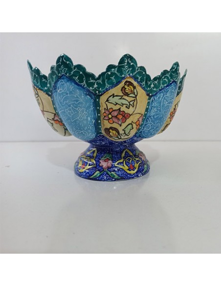 Hand Painted Classy Bowl & Plate AA Hand Painted Classy Bowl & Plate AA