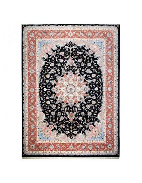 A Pair Kashmar Hand-Woven Carpets Rc-103 full view