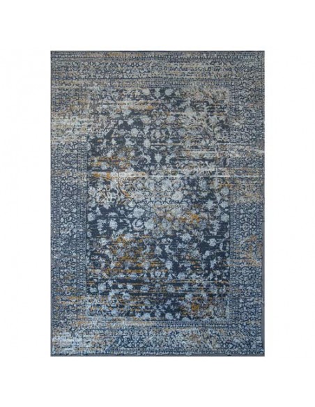 Machine-woven Vintage Rug With Embossed Design Rc-181 full view