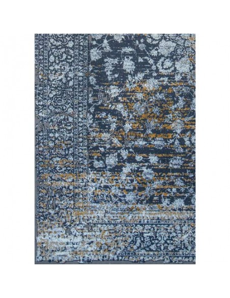Machine-woven Vintage Rug With Embossed Design Rc-181 side view