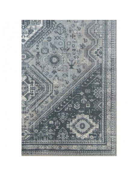 Machine-woven Vintage rug With Embossed Design Rc-182 side view