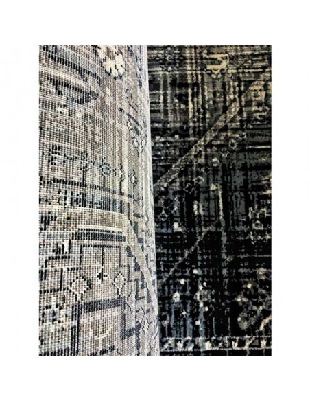 Machine-woven Vintage rug With Embossed Design Rc-182 back view Machine-woven Vintage rug With Embossed Design Rc-182 back view