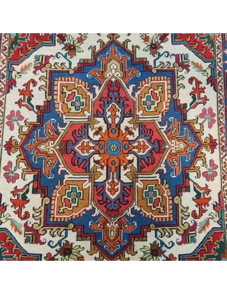 Tabriz Hand-woven Wool Kilim Rc-185 center view