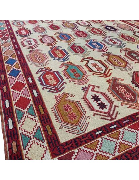 Tabriz Hand-woven Wool Kilim Rc-186 zoom in