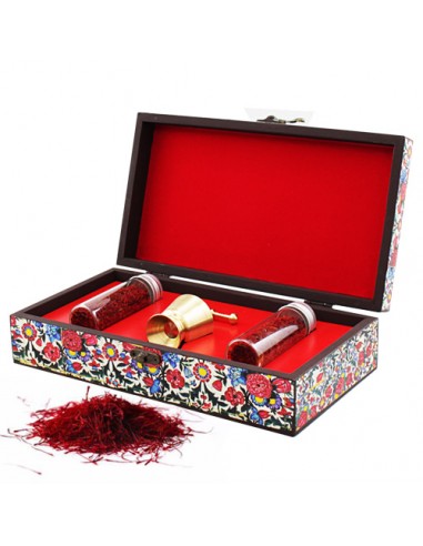 Haz Sargol Saffron with Spring Box Ta-94| gift pack