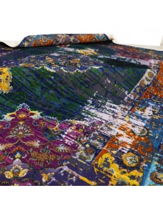 Machine-woven Artifical Silk Rug Rc-189 full view 2
