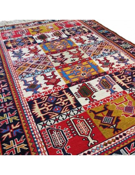 Tabriz Hand-woven Wool Kilim With Imaginary Design Rc-190 zoom in