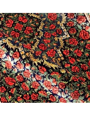 Qom Hand-woven All Silk Carpet Rc-191 zoom in
