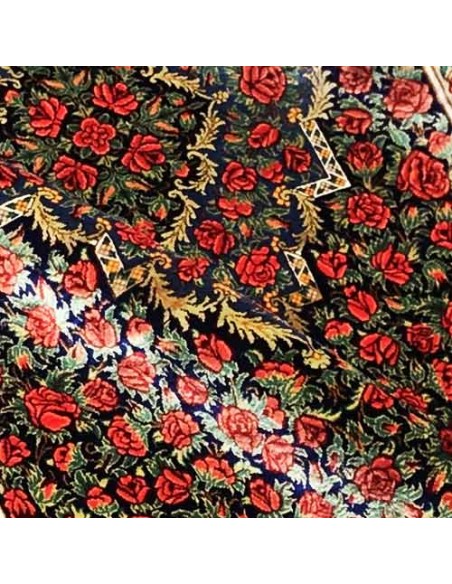 Qom Hand-woven All Silk Carpet Rc-191 zoom in Qom Hand-woven All Silk Carpet Rc-191 zoom in