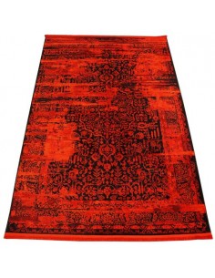 Machine-woven Artificial Silk Vintage Rug Rc-196 full view