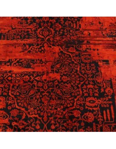 Machine-woven Artificial Silk Vintage Rug Rc-196 full view 2