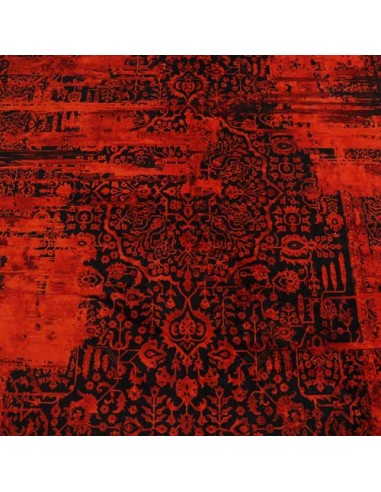 Machine-woven Artificial Silk Vintage Rug Rc-196 details