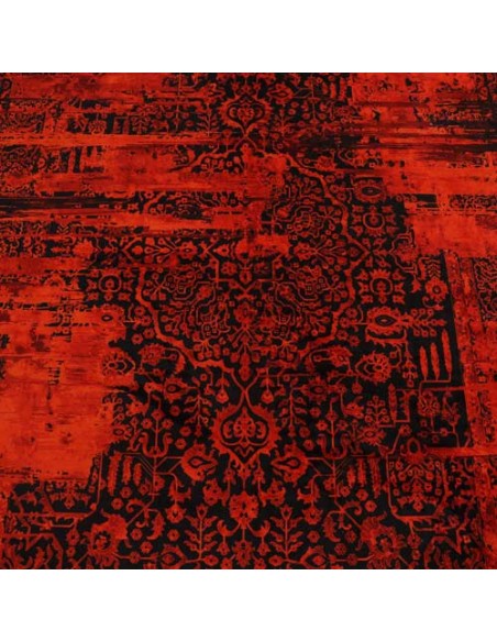 Machine-woven Artificial Silk Vintage Rug Rc-196 details