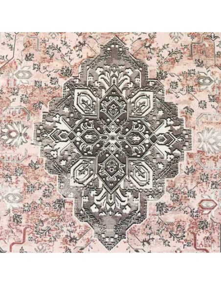 Machine-woven Artificial Silk Vintage Rug Rc-197 center view