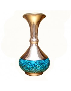 Sleeping Beauty Turquoise Decorative Vase HC-722 FV