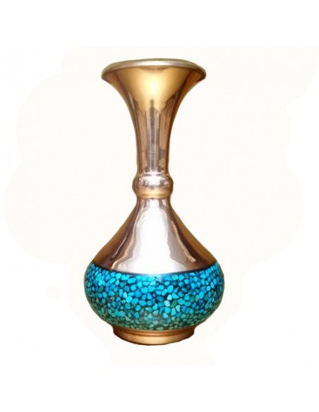 Sleeping Beauty Turquoise Decorative Vase HC-722 FV
