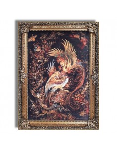 Persian miniature wall rug