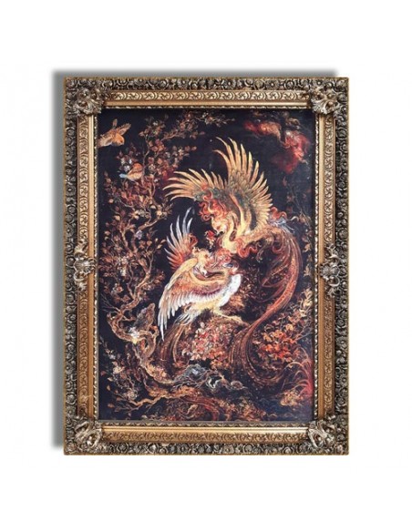 Persian miniature wall rug