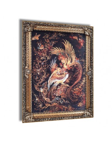 "Phoenix Fight AG-723" miniature machine-made tableau rug (tableau rug)