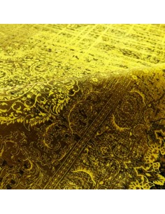 Machine-woven Artificial Silk Vintage Rug Rc-199 full view 2