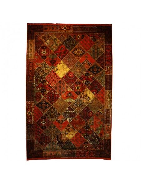 Machine-woven Collage Carpet Rc-200 full view