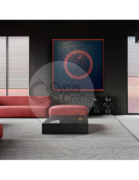 The Fractured Circle AG-724 Calligraphy Painting Tableau Best Buy Wall Art