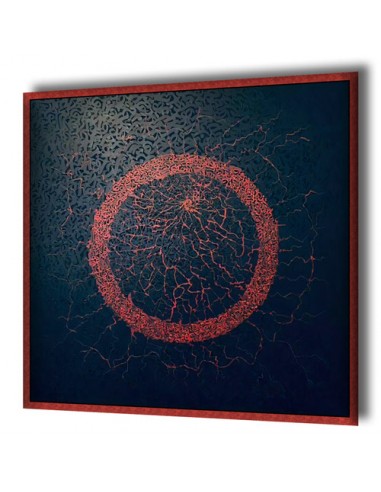 The Fractured Circle AG-724 Calligraphy Painting Tableau Best Buy Right Angle