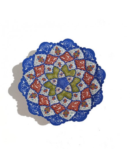 Persian Minakari (Enamel) Decorative Plate HC-726 FV