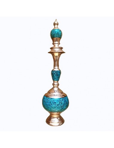Blue Turquoise Wine Glass and Decanter Set FV