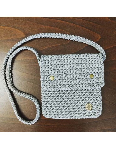 Handmade Macrame Crossbody/Side Bag with Long Strap
