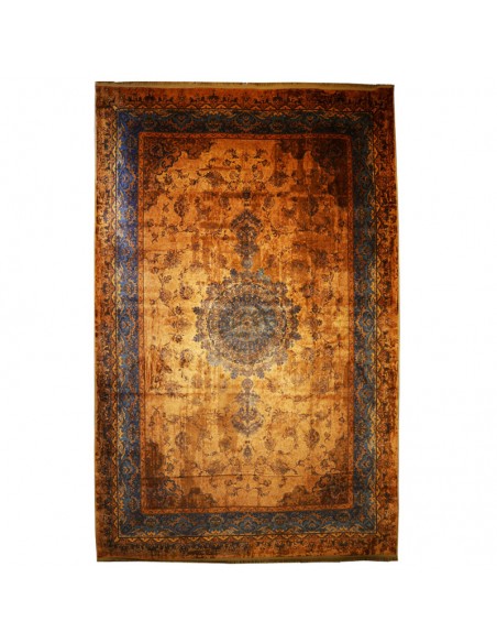 Machine-woven Artificial Silk Rug Rc-209 full view
