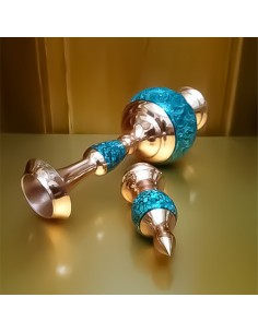 Blue Turquoise Decorative Decanter Vase FV 2